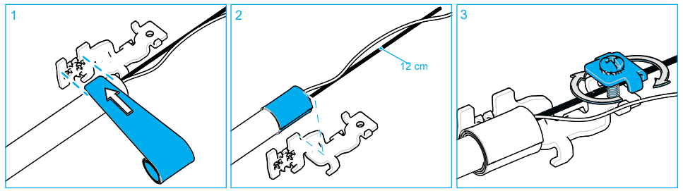 COMMSCOPE CC 100 NOVUX Fiber Optic System - strain relief1