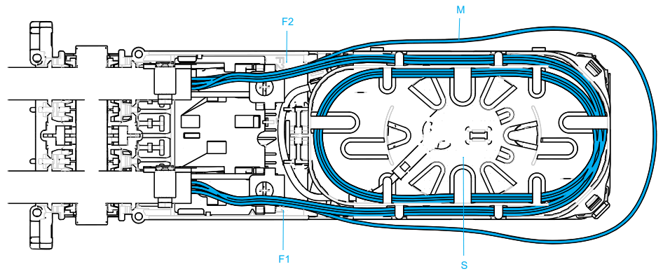 COMMSCOPE CC 100 NOVUX Fiber Optic System - subunits to storage
