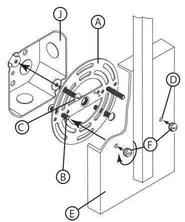 LARK 82054 Wall Mount