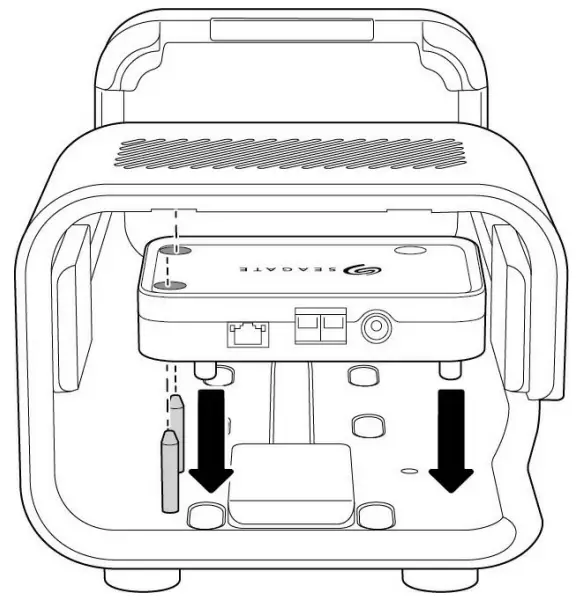 Install and Connect PCIe Adapter