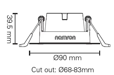 namron-3220234-Alfa-Eco-Downlight-8W-02