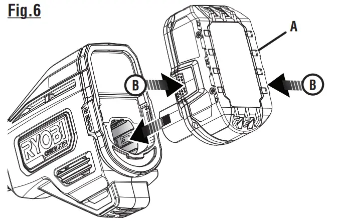 RYOBI P20190VNM 18 Volt Brushless Grass Trimmer - fig 7