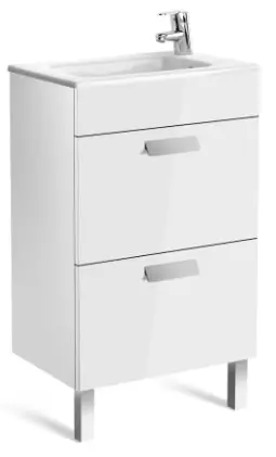 Roca 855904806 Compact 2 Drawer Vanity Unit