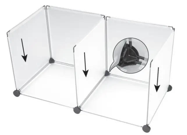 UNBRANDED SN816C-120 Bookshelf Closet Organizer Storage Shelves - Figure 2