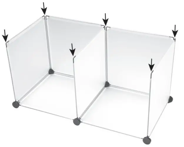 UNBRANDED SN816C-120 Bookshelf Closet Organizer Storage Shelves - Figure 3