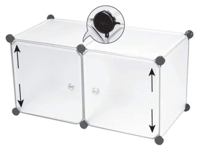 UNBRANDED SN816C-120 Bookshelf Closet Organizer Storage Shelves - Figure 5