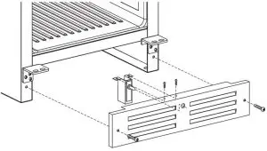 FIG 12 To Remove the Base Grille