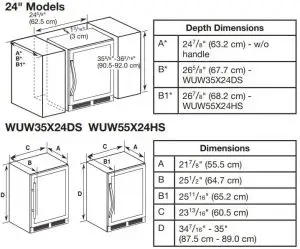 FIG 3 Opening Dimensions