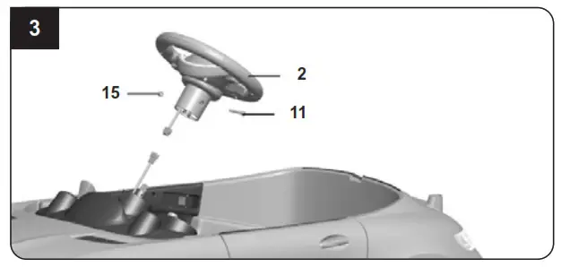 JAMARA 460361 Ride on Mercedes Benz - fig18