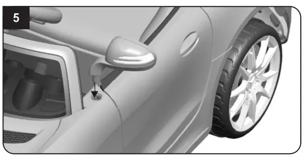 JAMARA 460361 Ride on Mercedes Benz - fig20