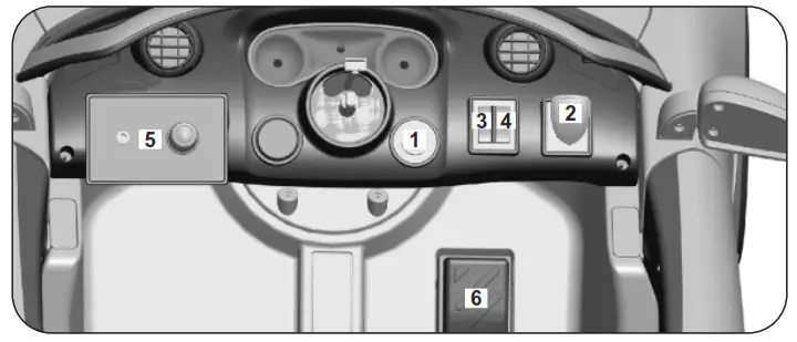 JAMARA 460361 Ride on Mercedes Benz - fig25