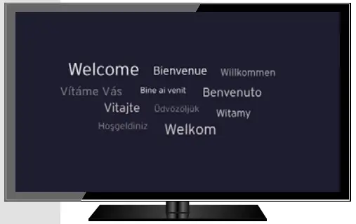 upc DCX960 TV Box - setting up your