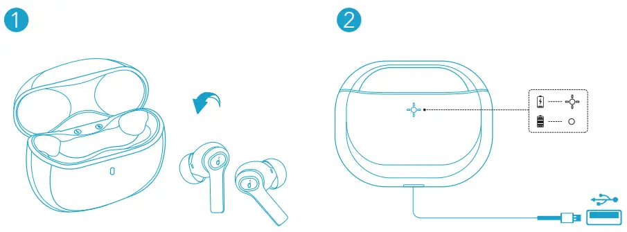 soundcore Life P2i Earbuds - fig