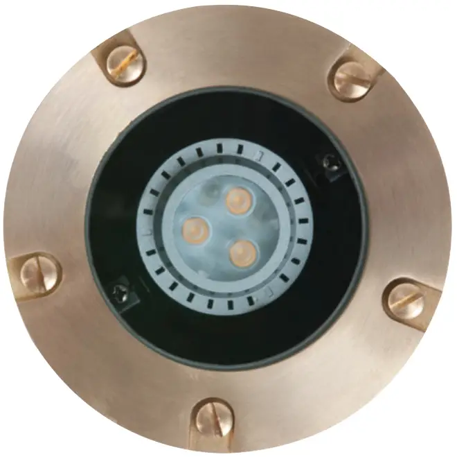 sollos IGT049 Inground LED Light Fixture with Trim Ring