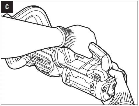EGO HT2600E 56V Lithium Ion Cordless Hedge Trimmer 04
