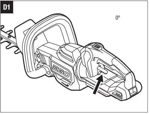 EGO HT2600E 56V Lithium Ion Cordless Hedge Trimmer 05