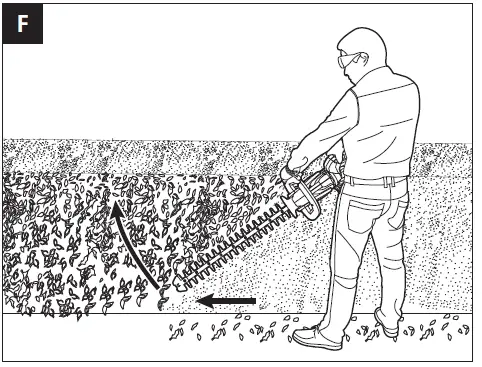 EGO HT2600E 56V Lithium Ion Cordless Hedge Trimmer 11