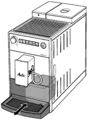 Melitta F300 101 Bean to Cup Coffee Machine - Figure 3