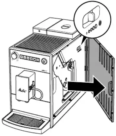 Melitta F300 101 Bean to Cup Coffee Machine - Figure 4