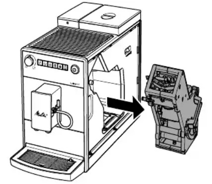Melitta F300 101 Bean to Cup Coffee Machine - Figure 5
