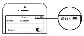 Philips 2000 Series Earbuds - Battery LED indicator