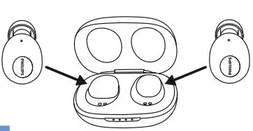 Philips 2000 Series Earbuds - Charging Earpieces