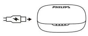 Philips 2000 Series Earbuds - Charging case 2
