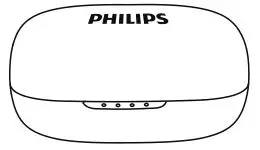 Philips 2000 Series Earbuds - Charging case