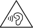 Philips 2000 Series Earbuds - Hearing Safety Icon