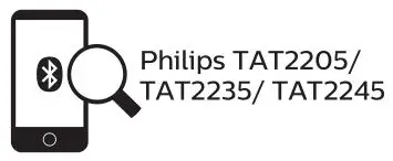 Philips 2000 Series Earbuds - Turn on the Bluetooth function