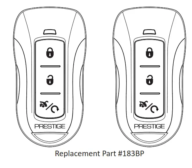 PRESTIGE APS Remote Start 57TM System Layout-