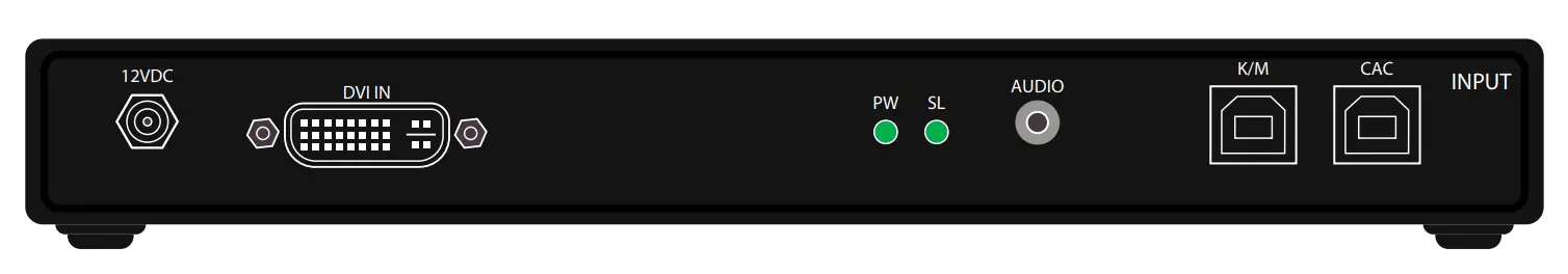 KVS4-8001DX Rear panel
