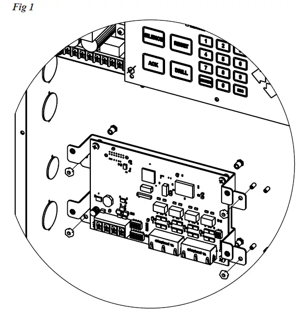 POTTER NCE-1000 Ethernet Networking Card 1