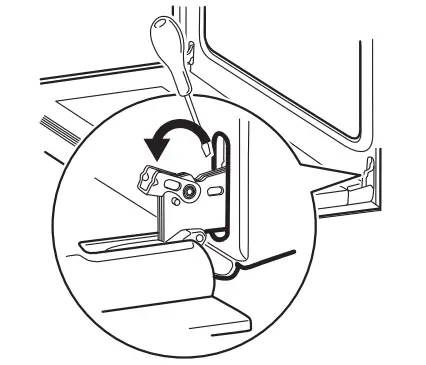 How to remove and install: Door