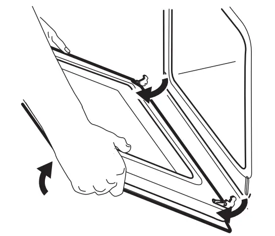 How to remove and install: Door