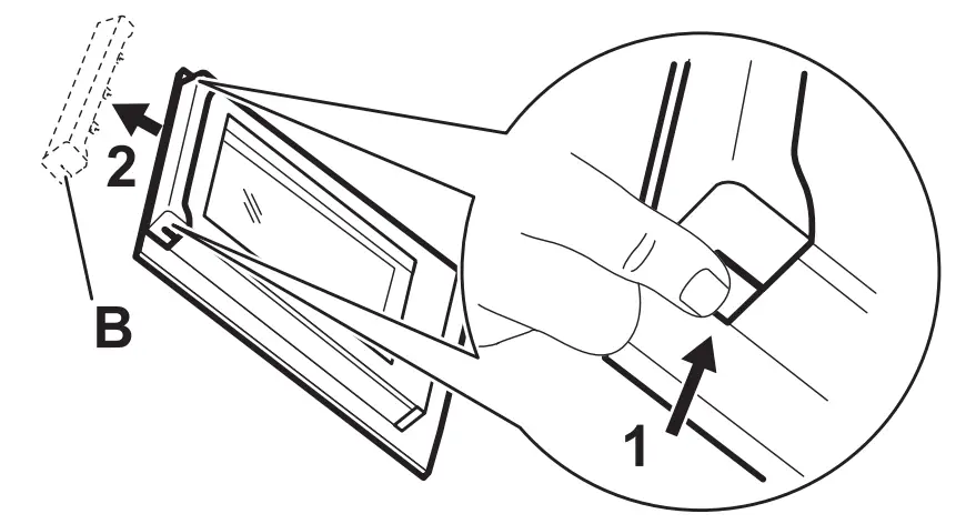 How to remove and install: Door