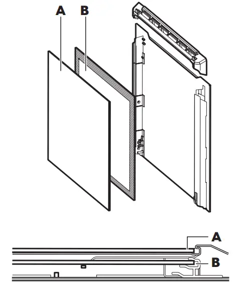 How to remove and install: Door