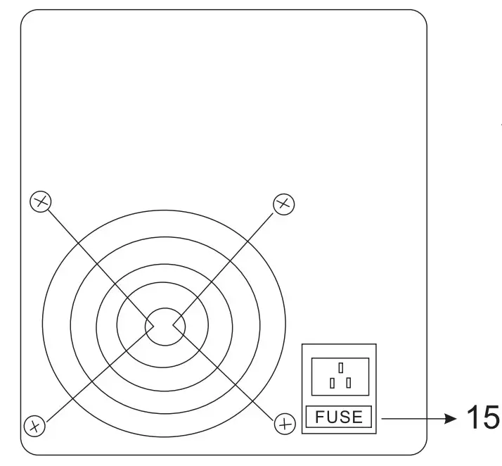 KAIWEETS PS-3010F DC Power Supply- Controls 2