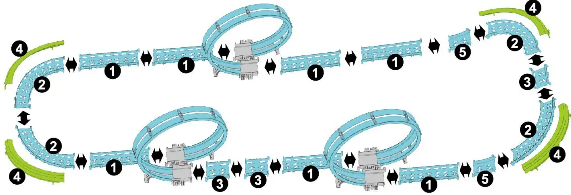 Complete track Assembly