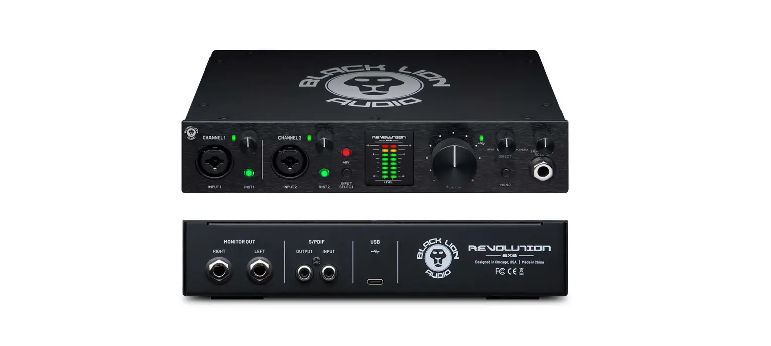 Black Lion 512047 Audio Revolution 2x2 User Guide