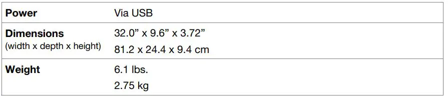 ALESIS V49 MKII MIDI Keyboard 49 Key with Pads - Technical Specifications