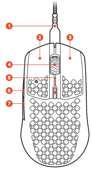 SteelSeries Aerox 3 Mouse - PRODUCT OVERVIEW