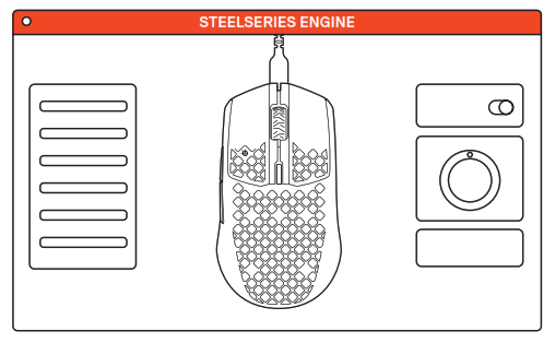 SteelSeries Aerox 3 Mouse - STEELSERIES ENGINE