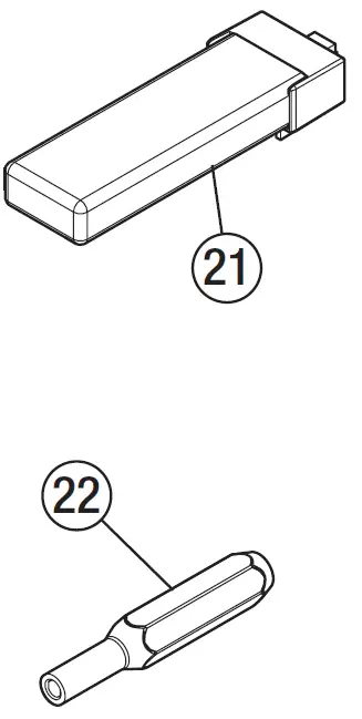 BLADE BLH01300 Nano S3 RTF with AS3X and SAFE Exploded View and Parts 2