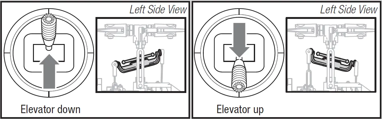 BLADE BLH01300 Nano S3 RTF with AS3X and SAFE box content Control Tests