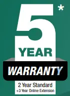 Gerni 3300 High Pressure Washer GPW-3300 -- WARRANTY