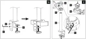 hama 118489 Fullmotion 66cm 26 Inch Monitor Arm - FIG3