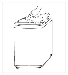 Euromaid ETL550FCW Top Load Washing Machine - Cleaning and care