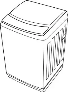 Euromaid ETL550FCW Top Load Washing Machine - Cover