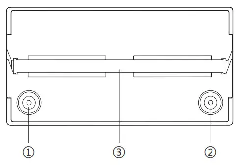 RENOGY RBT100LFP12 BT US 12V 100Ah Lithium Iron Phosphate Battery with Bluetooth-Parts